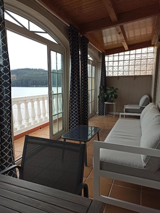 Casa Da Costa - Piso Con Galeria Y Terraza Con Vistas Al Mar Villa Cedeira Eksteriør billede